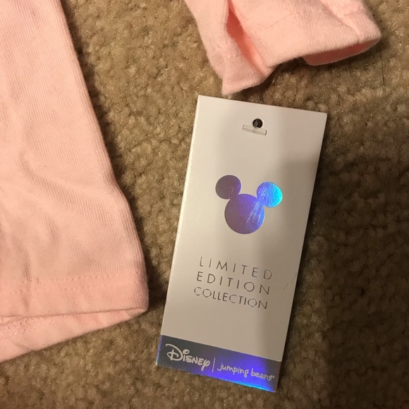 Girls pink Disney Minnie Mouse long sleeve shirt - Picture 4 of 5